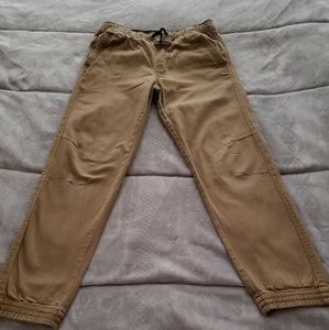 Plugg Khaki Joggers